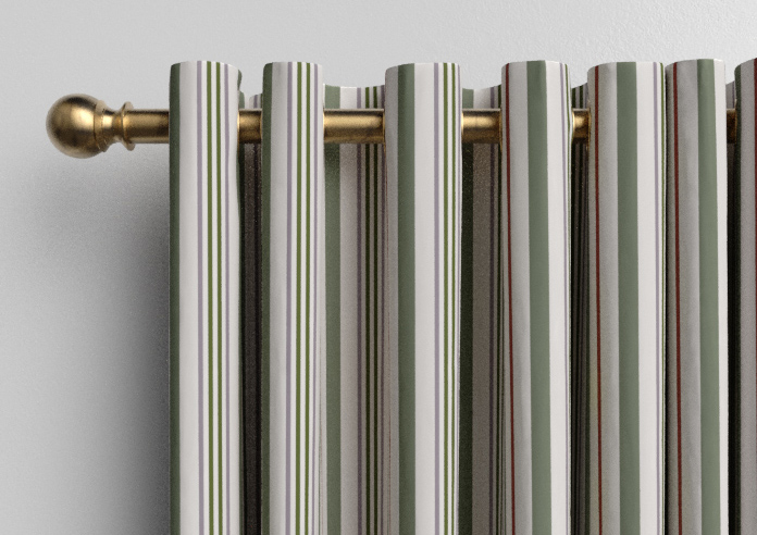 The British Stripe Co. George, Highlands No.1 - Made to Measure Curtains - Image 12